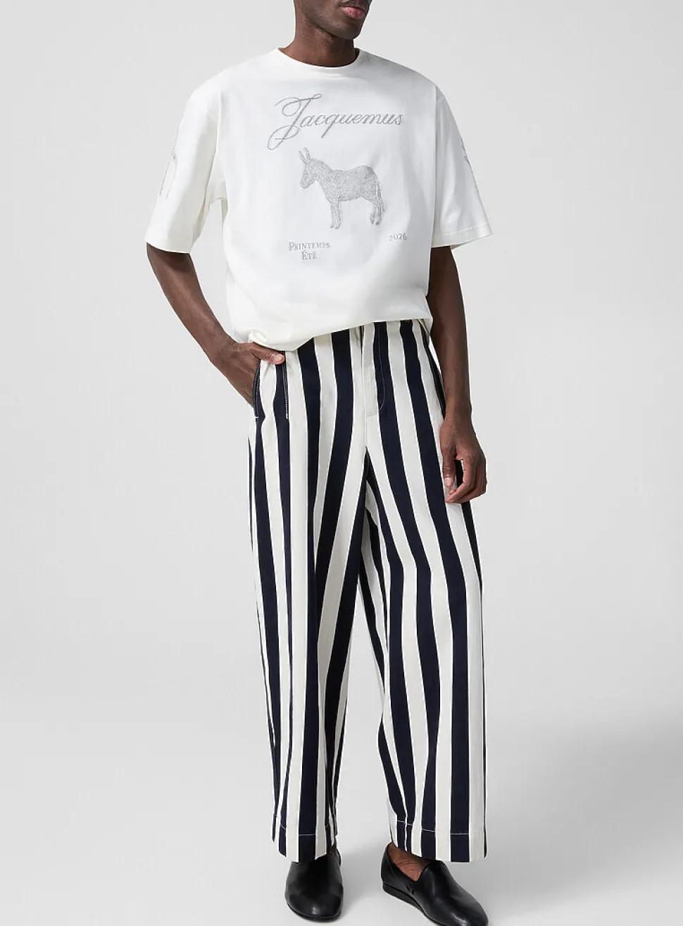 Nîmes parasol stripes pant