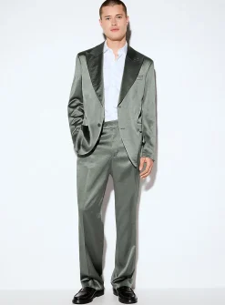 Noxen sage satiny pant