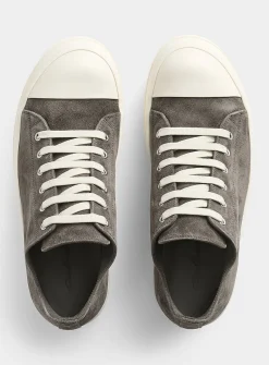 Nubuck low-top sneaker