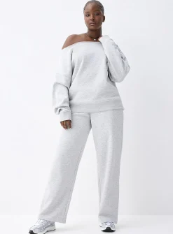 Off-the-shoulder sweater