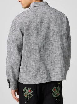Ohio woven zip-up jacket