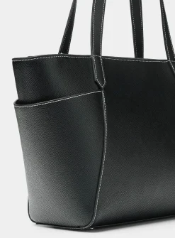Opal side pocket tote bag