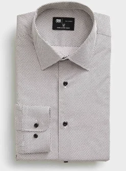 Optical sticks stretch shirt