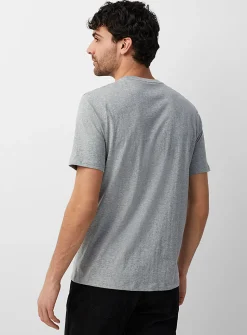 100% organic cotton crew-neck T-shirt
