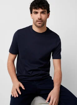 100% organic cotton crew-neck T-shirt