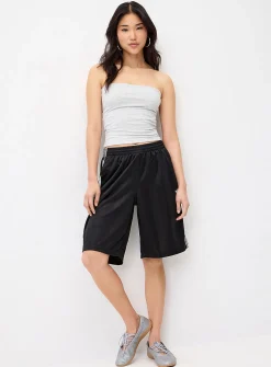 Organic cotton double-layer tube top