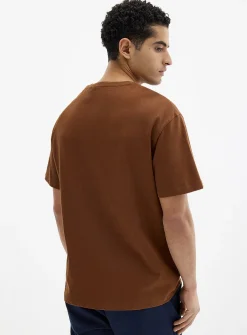 100% organic cotton Henley T-shirt