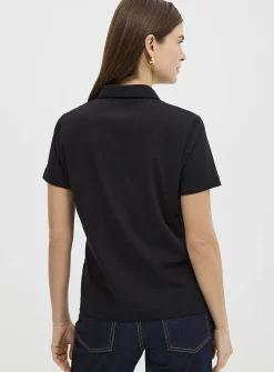 Organic cotton plain polo shirt