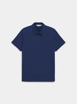 Organic cotton plain polo shirt