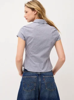 Organic cotton poplin shirt