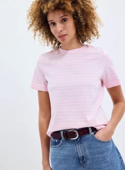 Organic cotton striped T-shirt