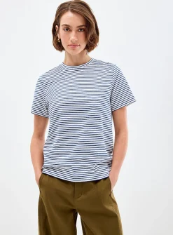 Organic cotton striped T-shirt