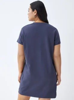 Organic cotton T-shirt dress