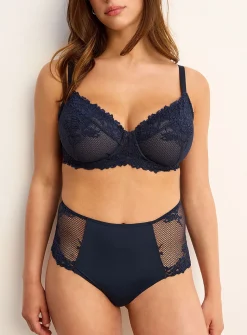 Orion sheer lace full-coverage bra