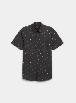 Outdoor mini-pattern shirt