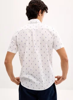 Outdoor mini-pattern shirt