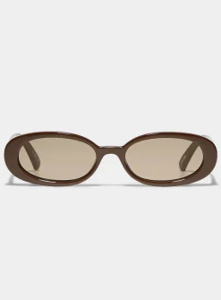 Outta Love narrow oval sunglasses