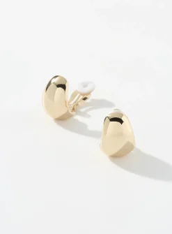 Oval wide half-hoops