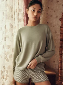 Oversized soothing tone sweater