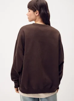 Oversized destination fleece sweatshirt