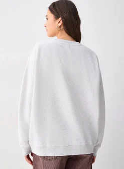 Oversized destination fleece sweatshirt