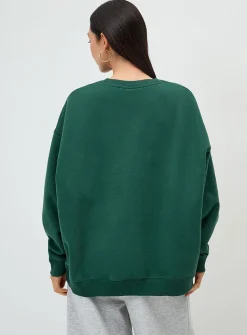 Oversized destination fleece sweatshirt