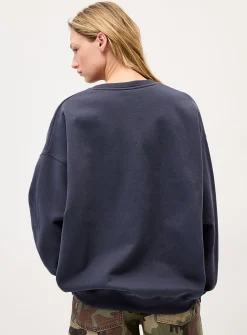 Oversized destination fleece sweatshirt