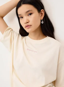 Oversized graphic-print T-shirt