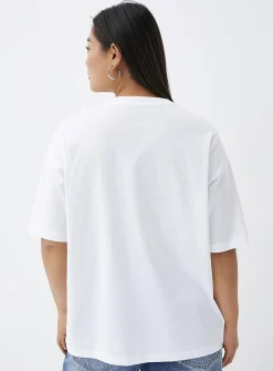 Oversized graphic-print T-shirt