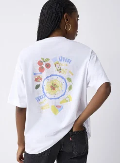 Oversized graphic-print T-shirt