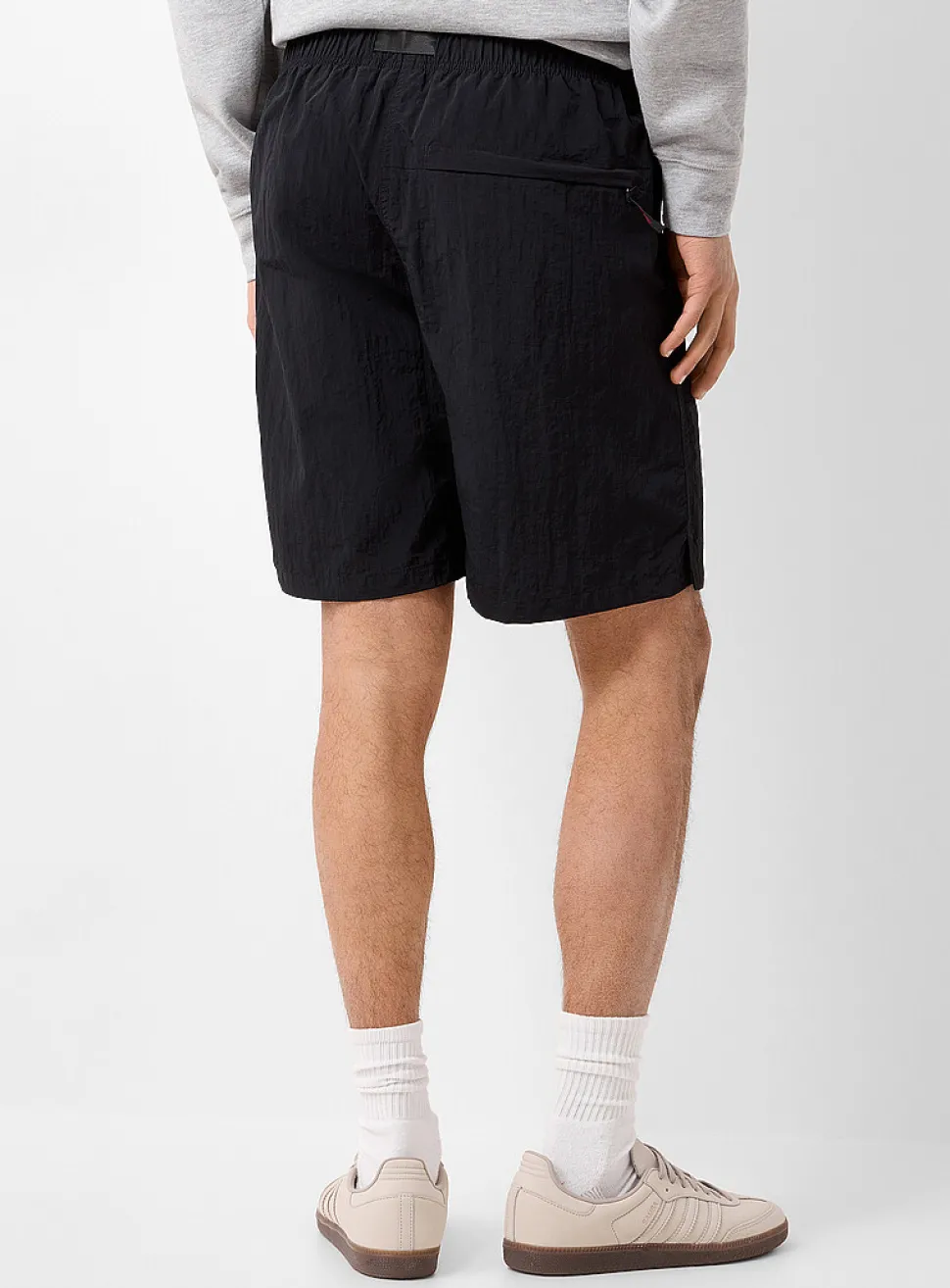 Packable nylon Bermudas