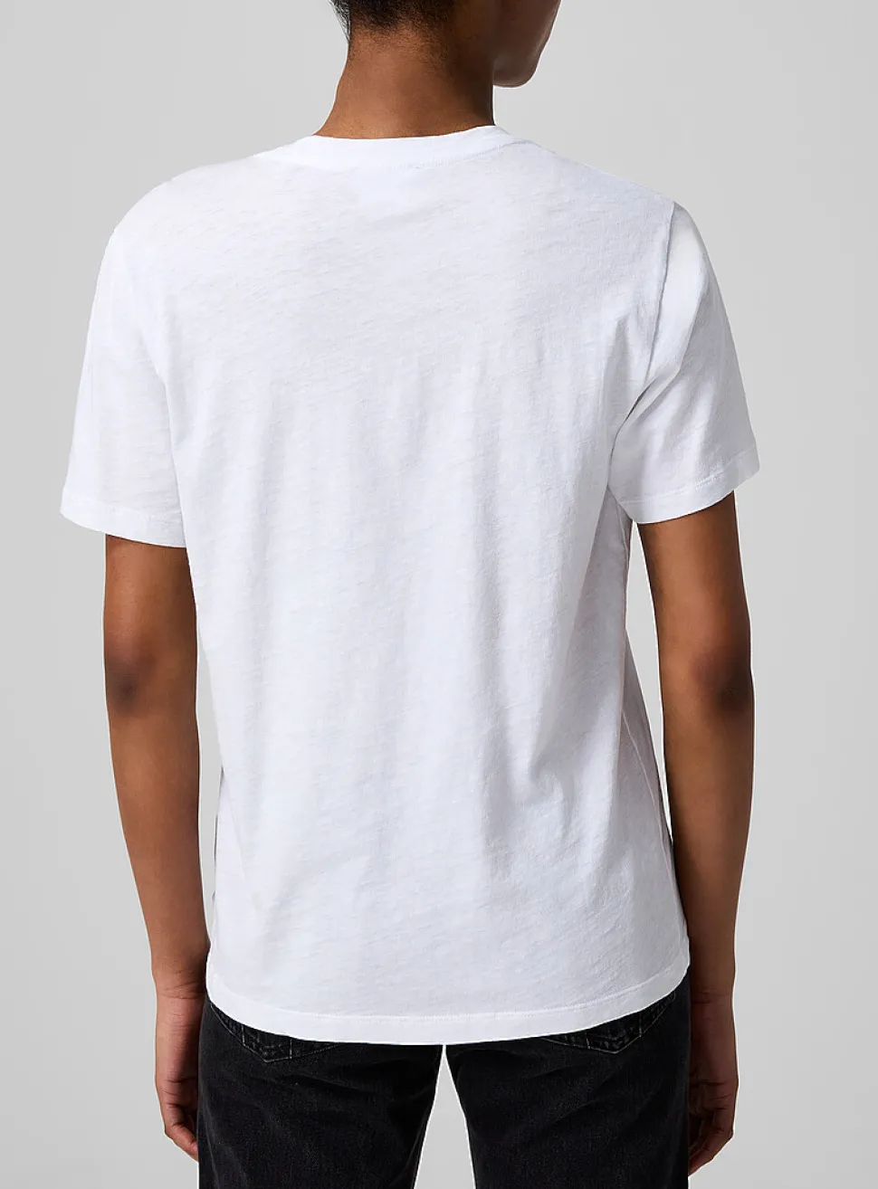 Palm tree logo pure cotton T-shirt
