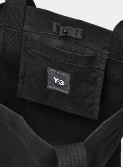 Paper-effect canvas tote