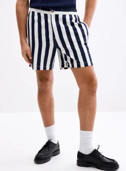 Parasol-stripe short