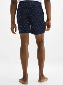 Patterned poplin pyjama short