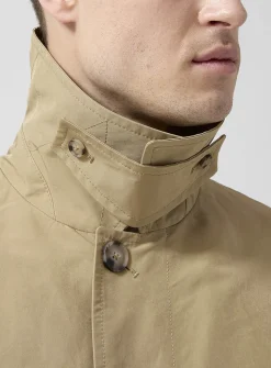 Peachskin dress coat
