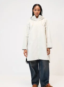 Peachskin raincoat