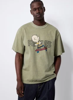 Peanuts faded jersey T-shirt
