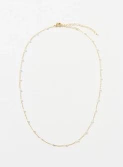 Pearly bead station chain