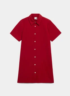 Pearly buttons shirtdress