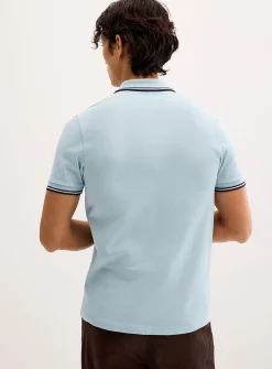 Perry summer-colour piqué polo