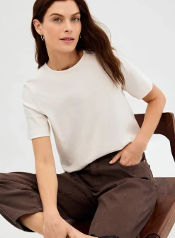 Pima cotton relaxed T-shirt