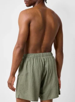 Pinstripe boxer