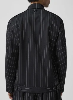 Pinstripe jacket