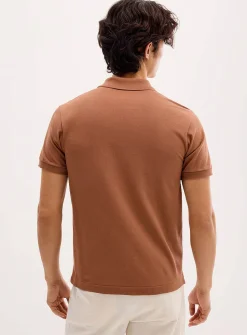 Piqué croc polo