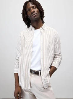 Piqué-knit shirt