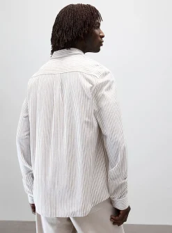 Piqué-knit shirt