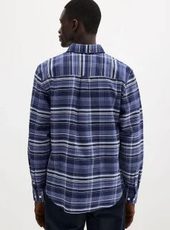 Plaid Oxford shirt