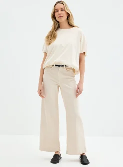 Plain colourful stretch jean