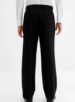 Pleated belted pant